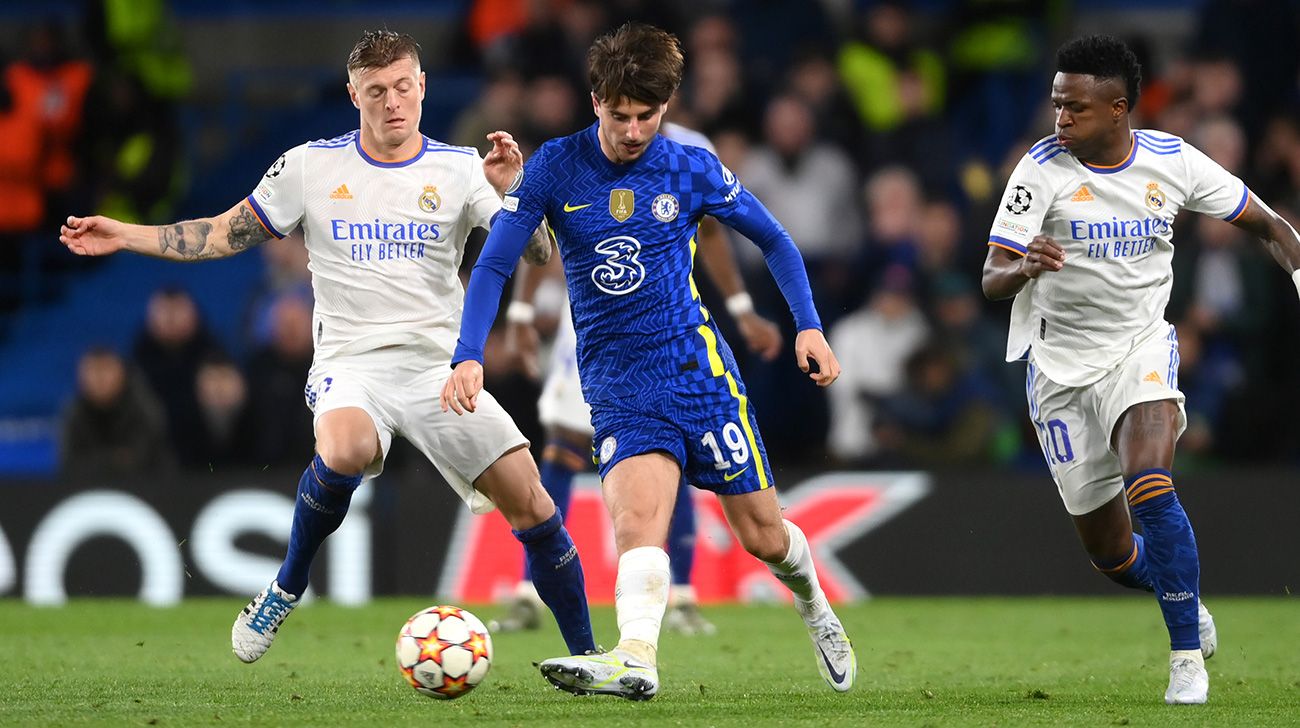 Mason Mount ante el Real Madrid