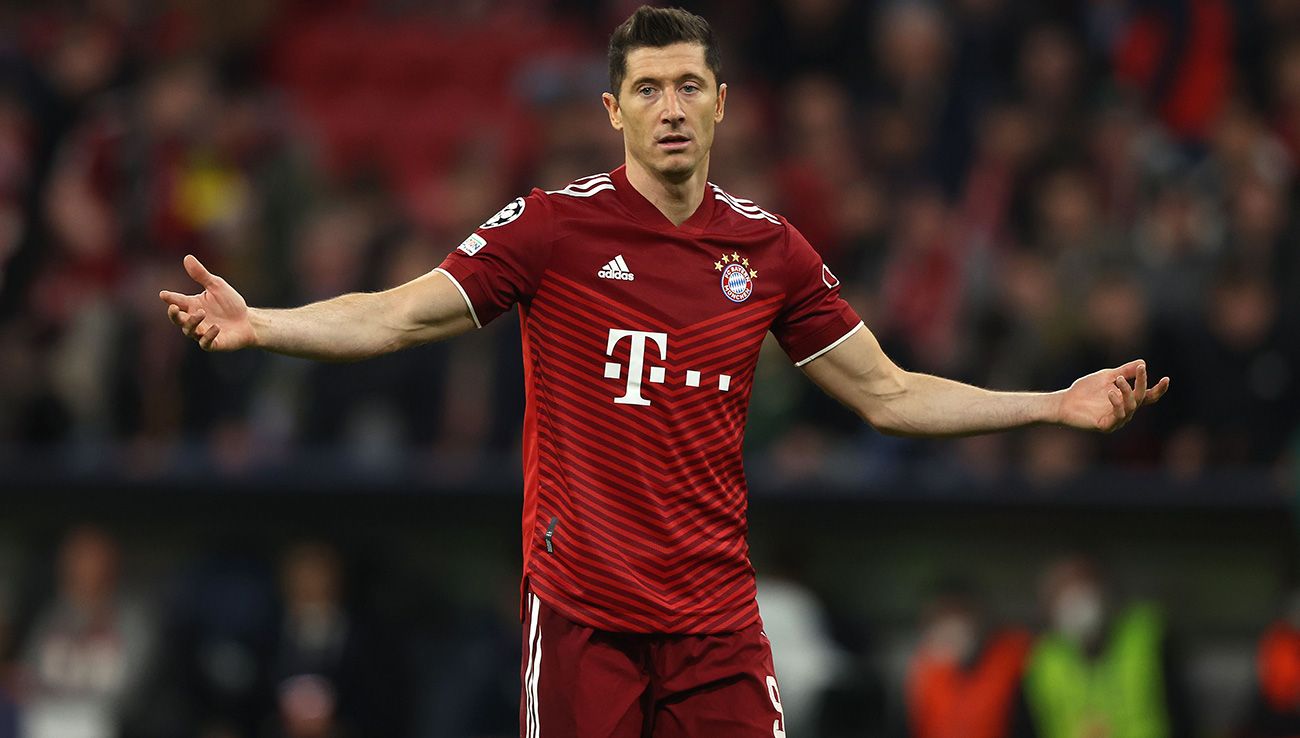 Lewandowski against Villareal