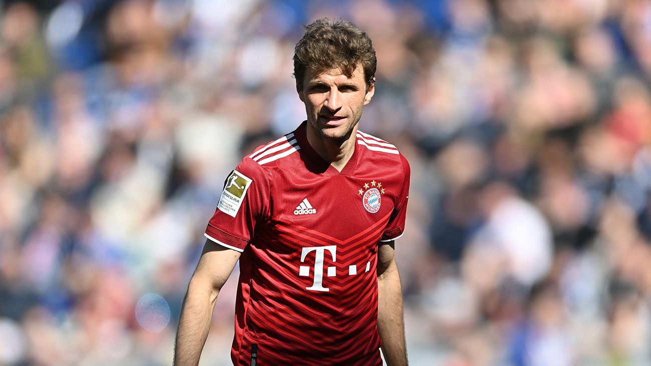 Thomas Mueller with Bayern