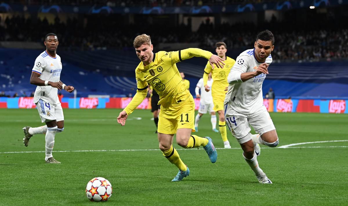 Casemiro In the Madrid-Chelsea