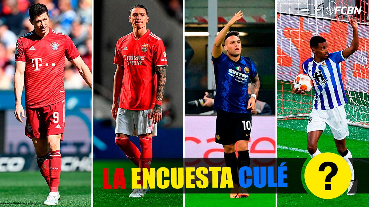 Forwards that are in the agenda of the FC Barcelona