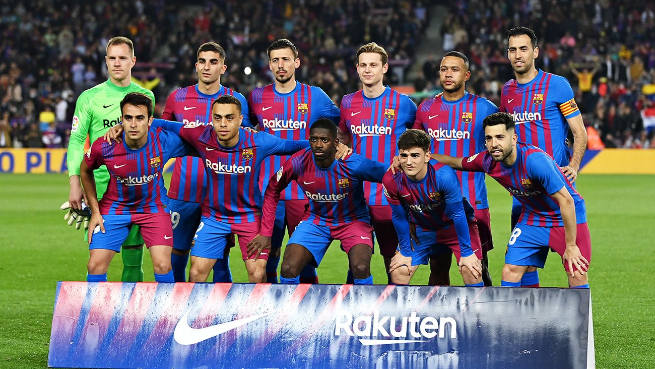 La liga fc barcelona plantilla