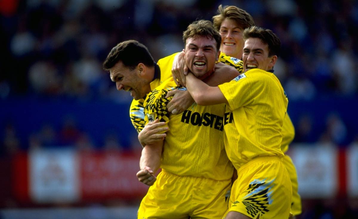 Jason Cundy (Tottenham) in an image of archive
