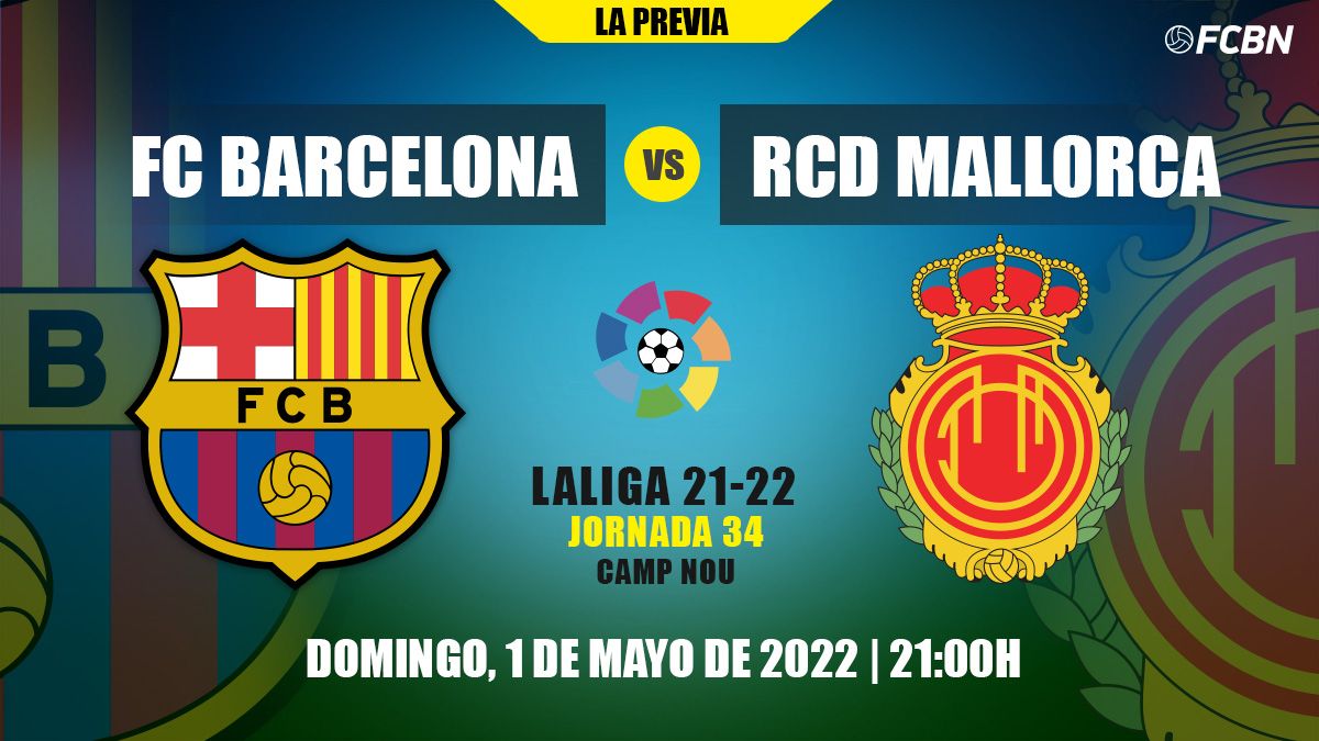 Previous of the FC Barcelona-RCD Mallorca of LaLiga