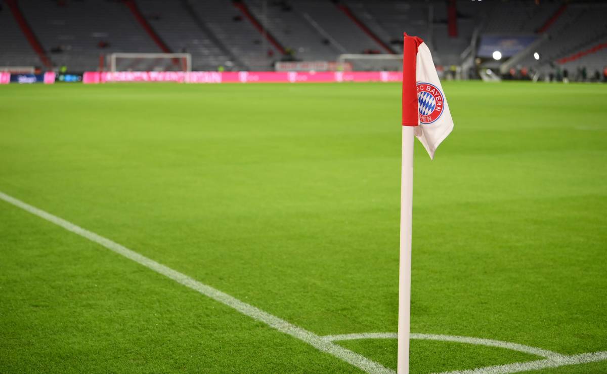 The Allianz Sand in the previous of a party