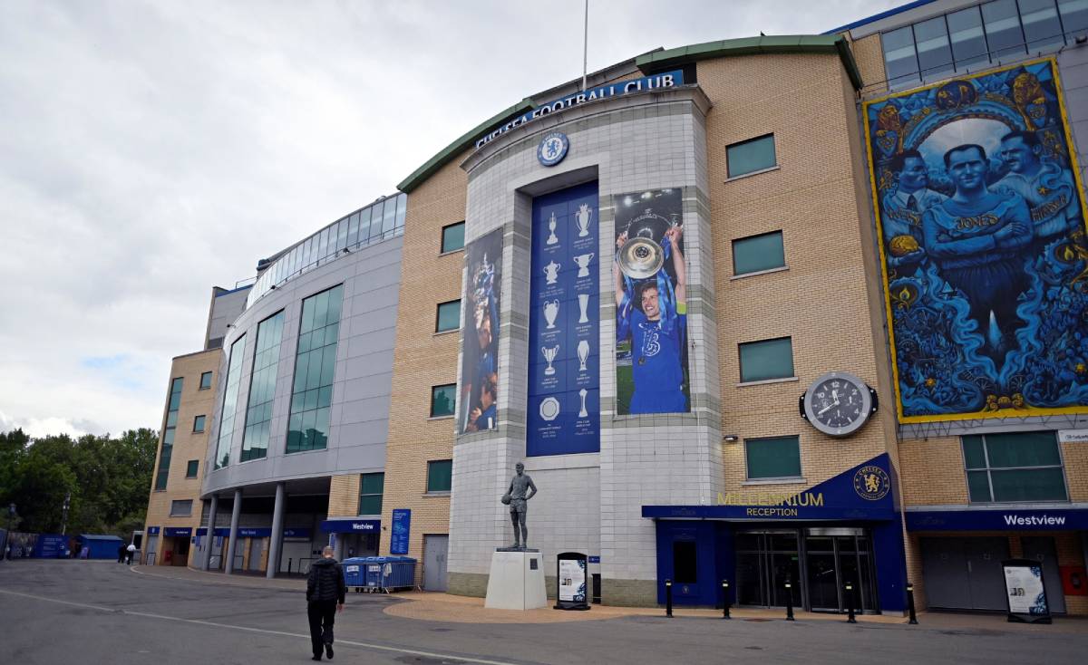 Stamford Bridge, in the previous of a party in front of the Wolverhampton