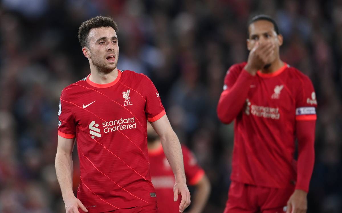 Diogo Jota And Go Dijk regret the tie in front of the Tottenham