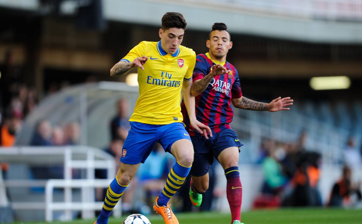 barcelona v arsenal uefa youth league quarter final (1)