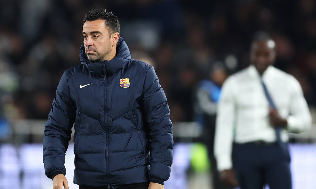 Xavi Hernández, en un amistoso internacional