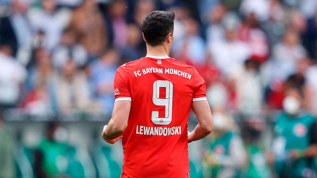 El dorsal de Robert Lewandowski