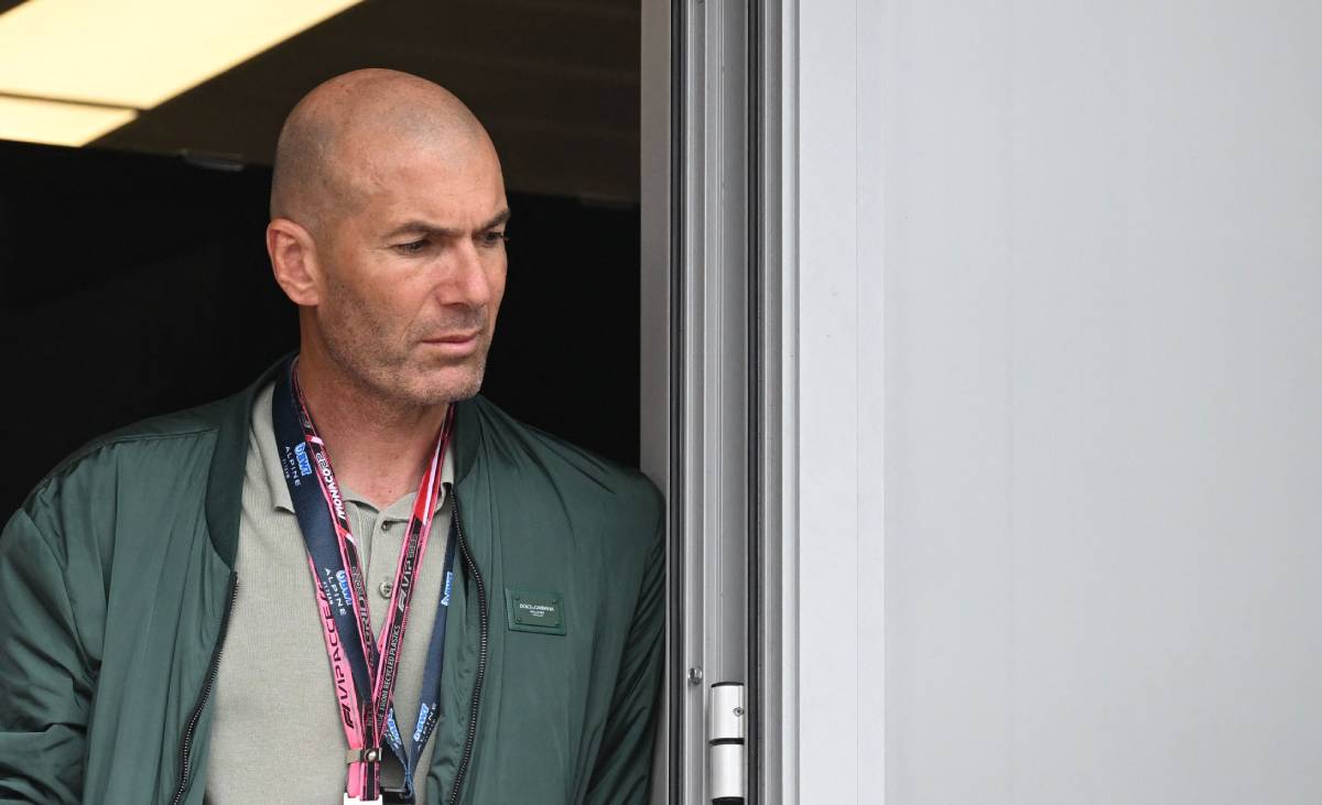 Zidane, at the Monaco Grand Prix