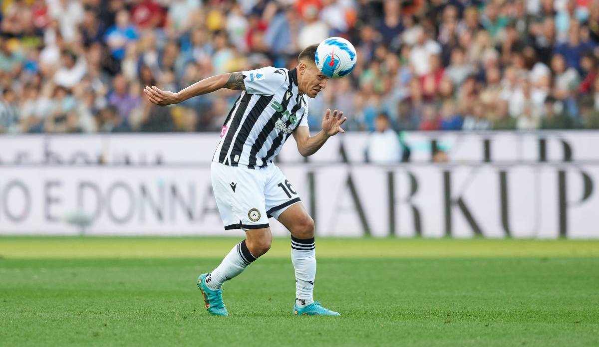 Nahuel Molina, en un partido ante el Spezia