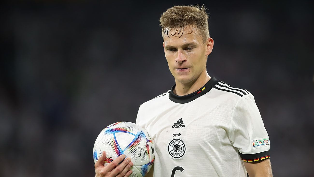 Joshua Kimmich durante el Alemania-Inglaterra (1-1)