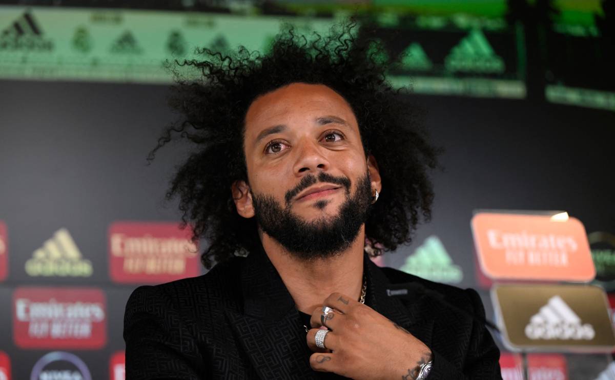 Marcelo in a press conference