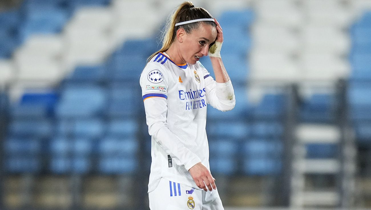 Kosovare Asllani con el Real Madrid