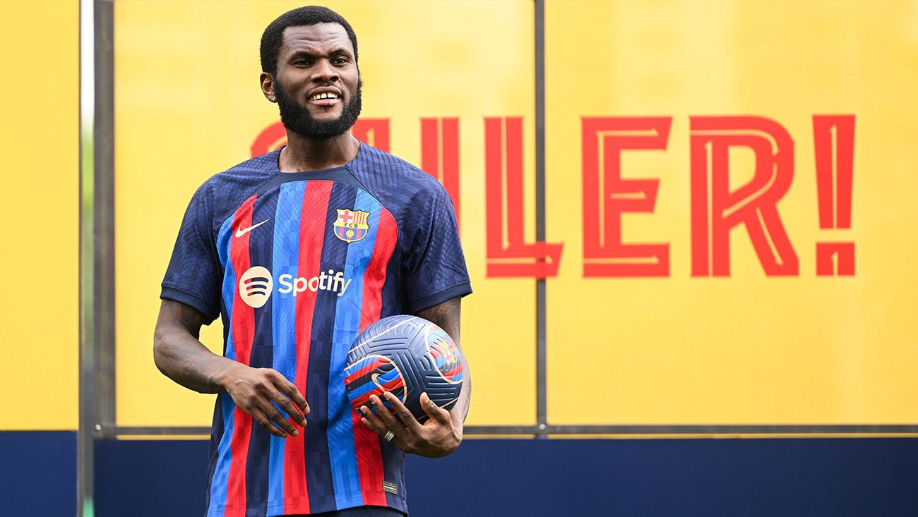 Franck Kessié con el Barça