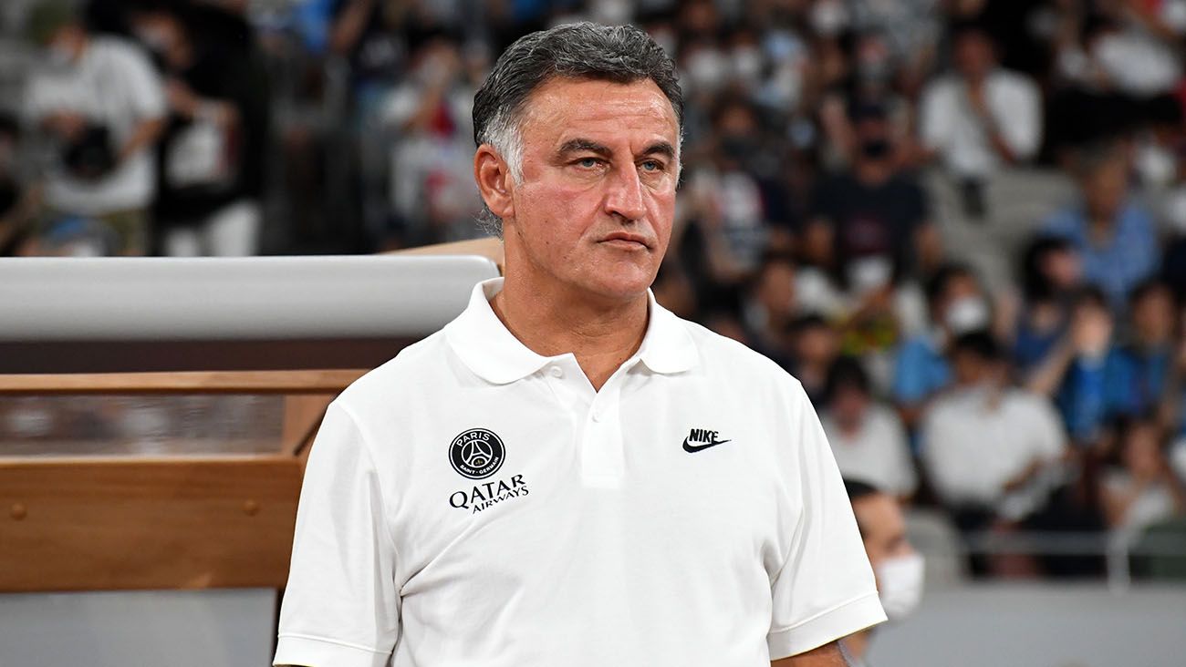 Christophe Galtier, PSG coach