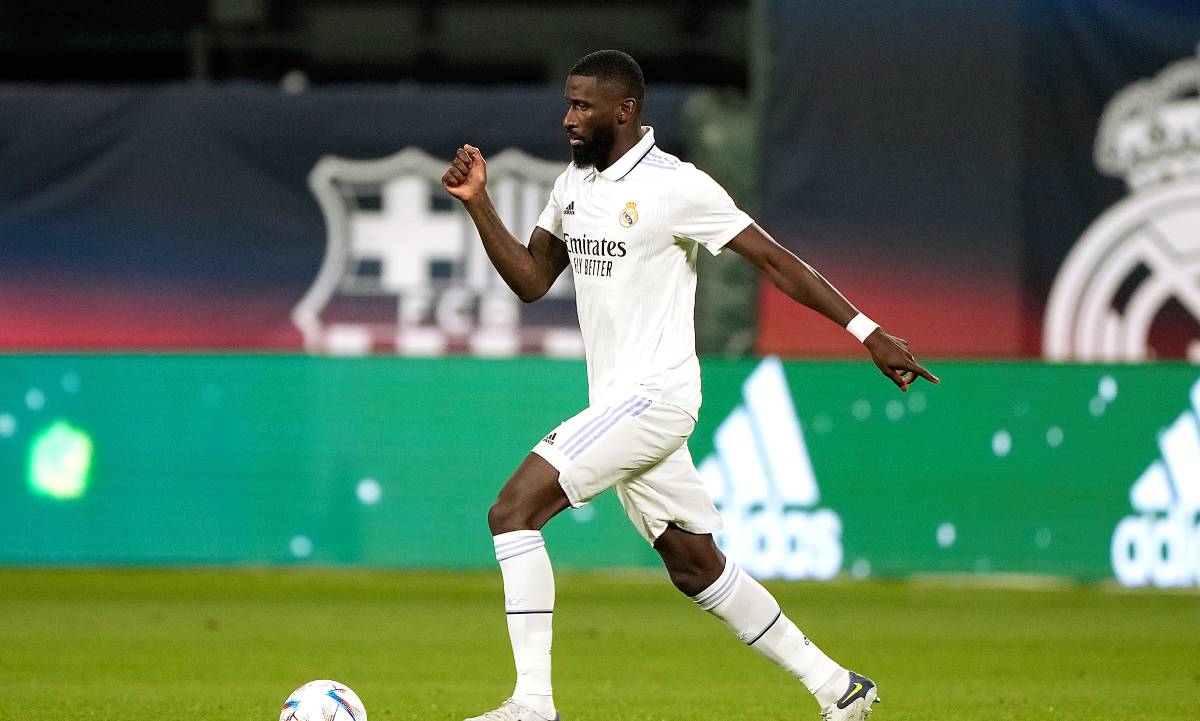 Rüdiger, en un partido ante el América