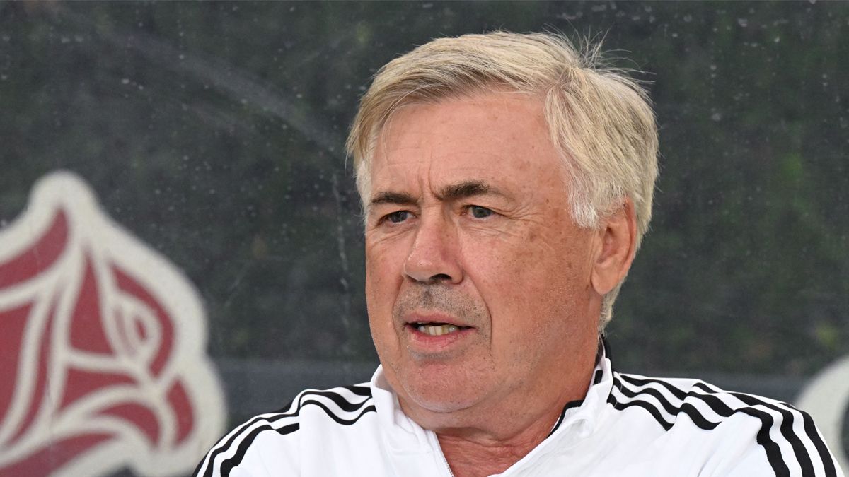 Carlo Ancelotti, entrenador del Real Madrid