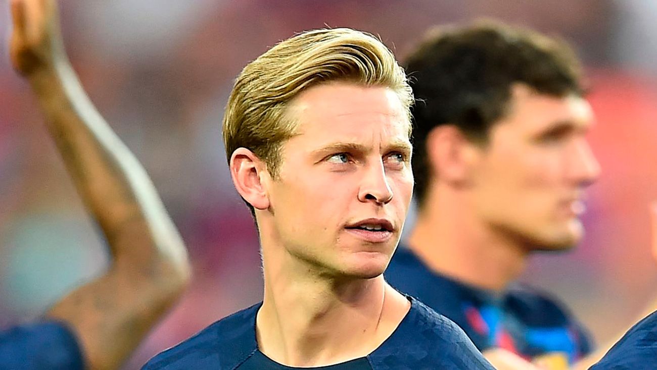 Frenkie de Jong in the Gamper