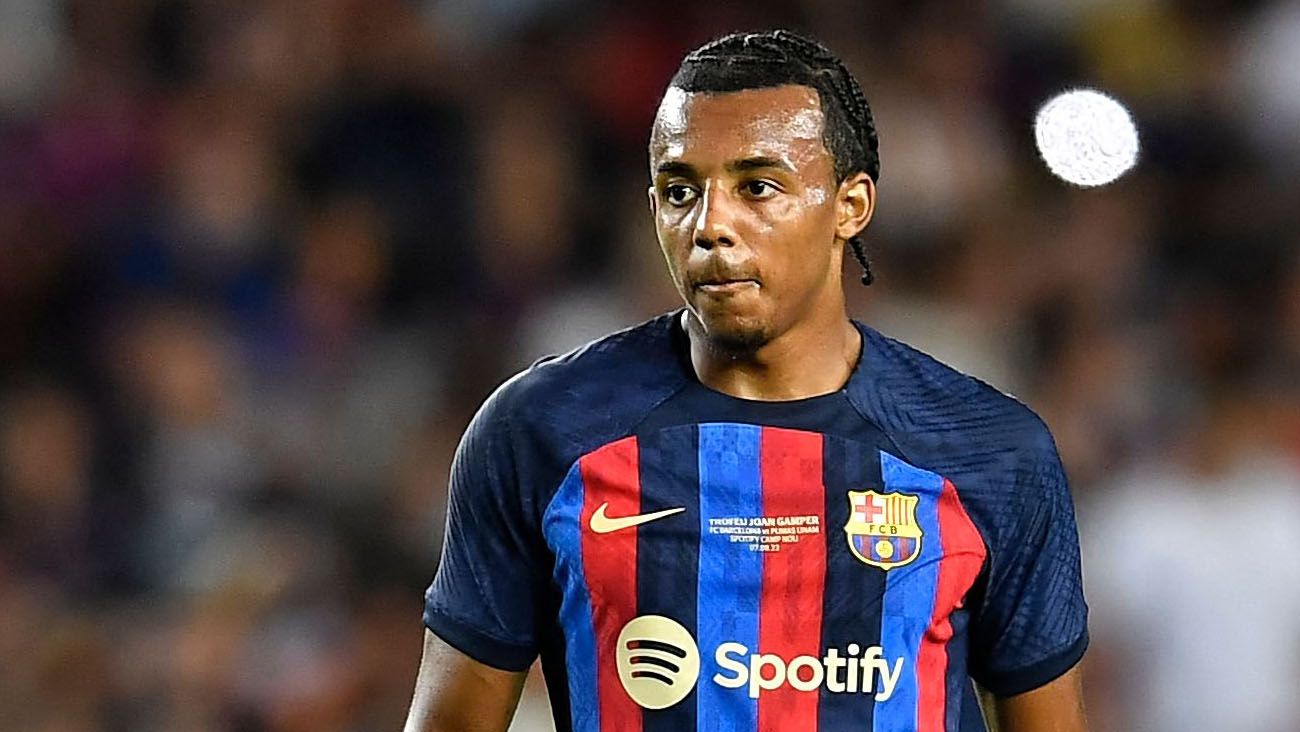 Jules Koundé during the Joan Gamper Trophy 2022