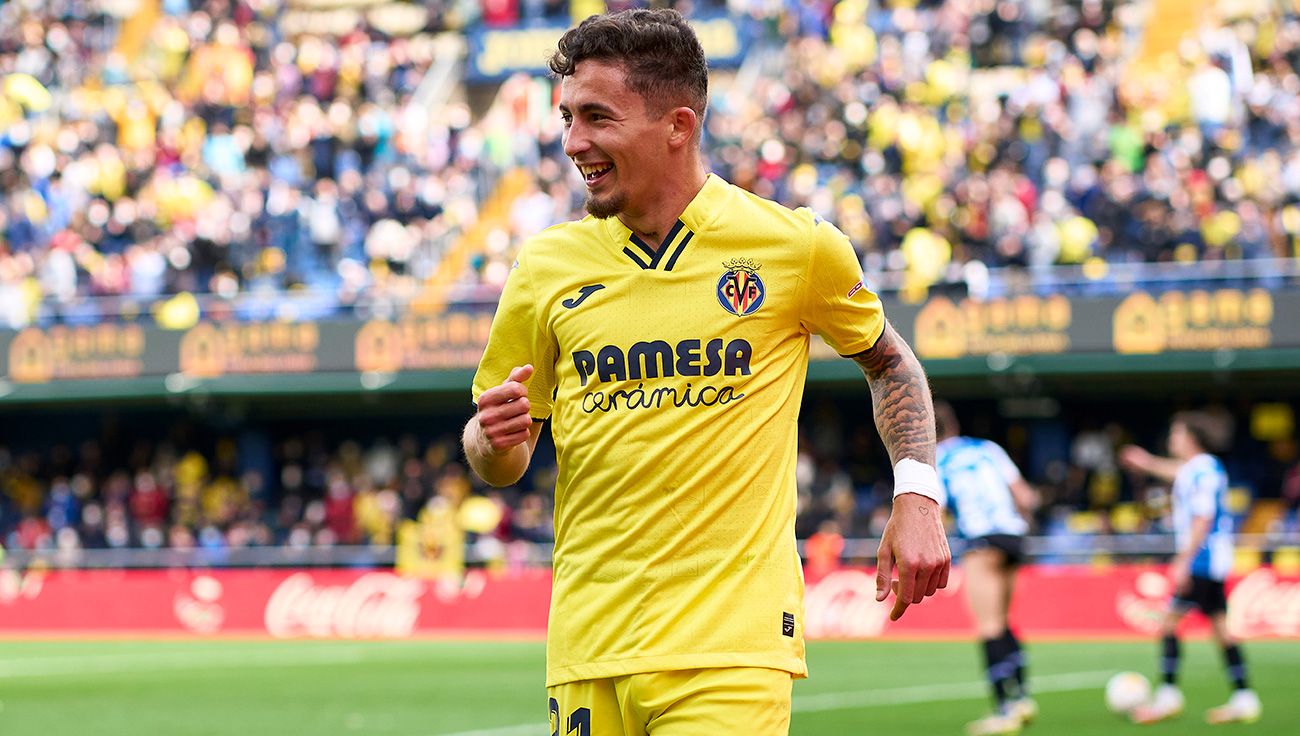 Yéremy Pino with Villarreal