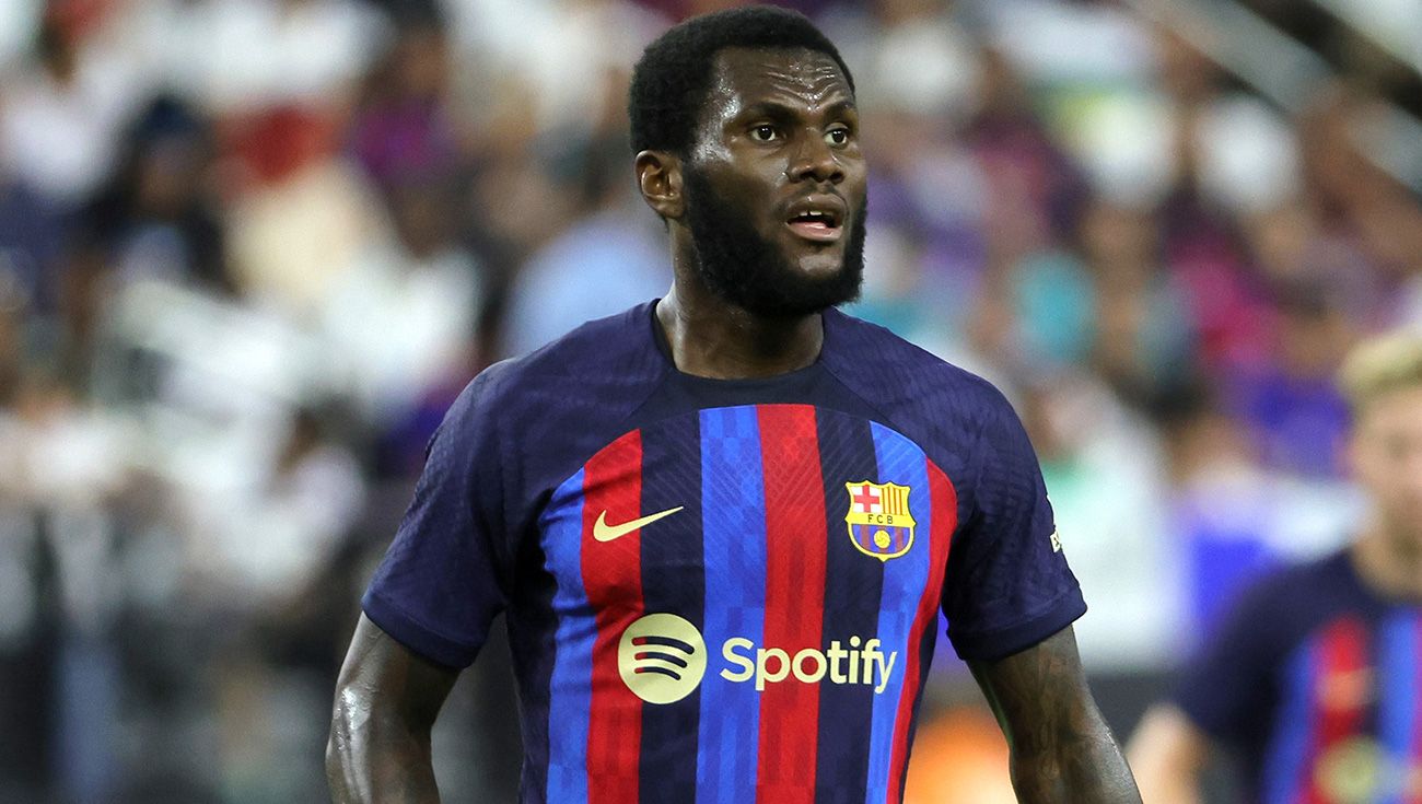 Franck Kessie with Barça