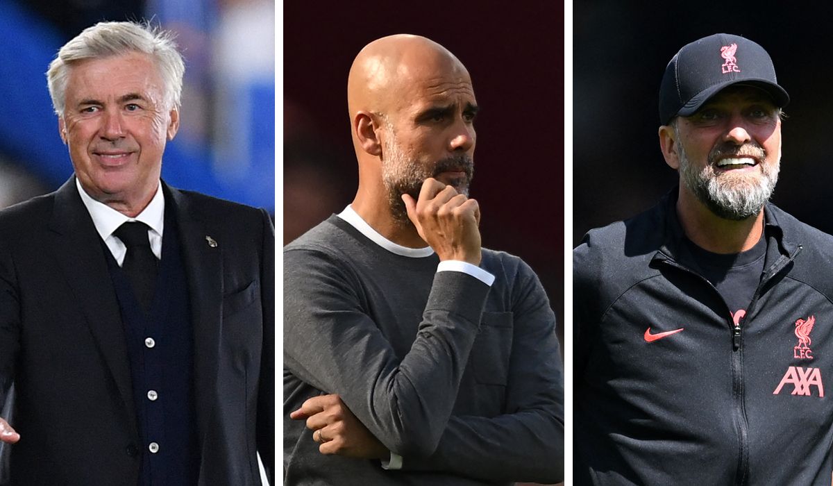 Ancelotti, Guardiola y Klopp, nominados al Mejor Entrenador del Año