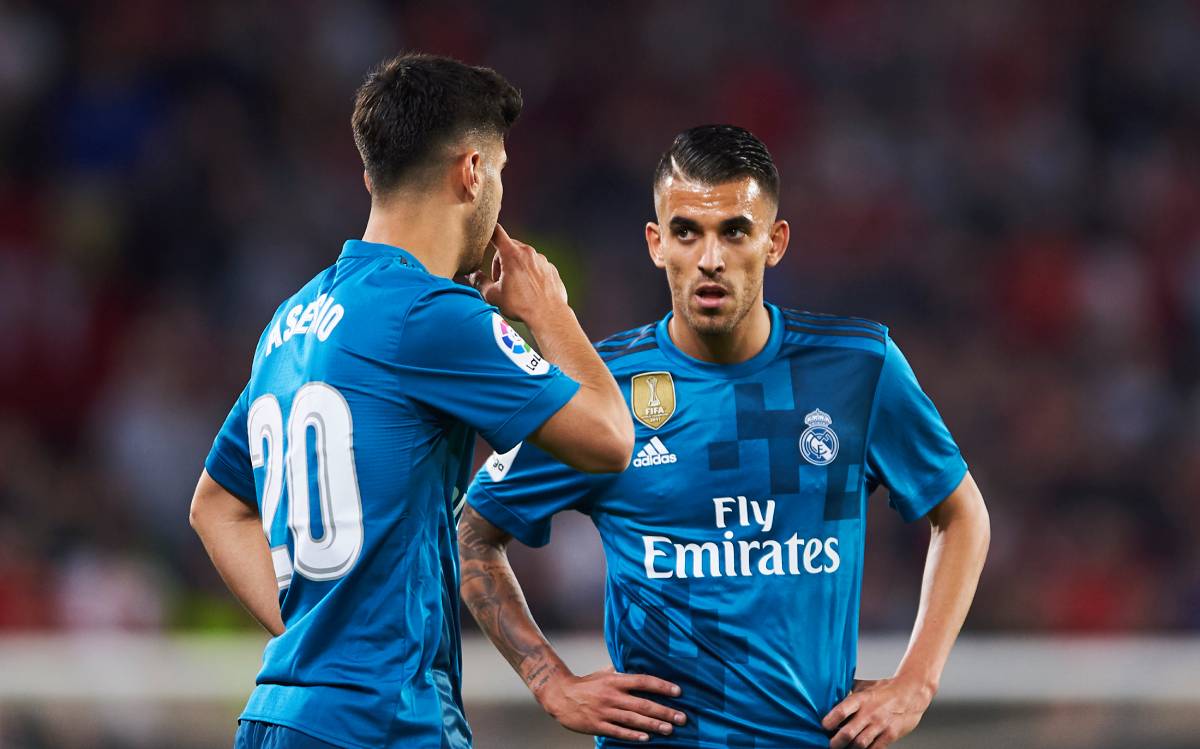 Asensio and Ceballos in a Real Madrid match