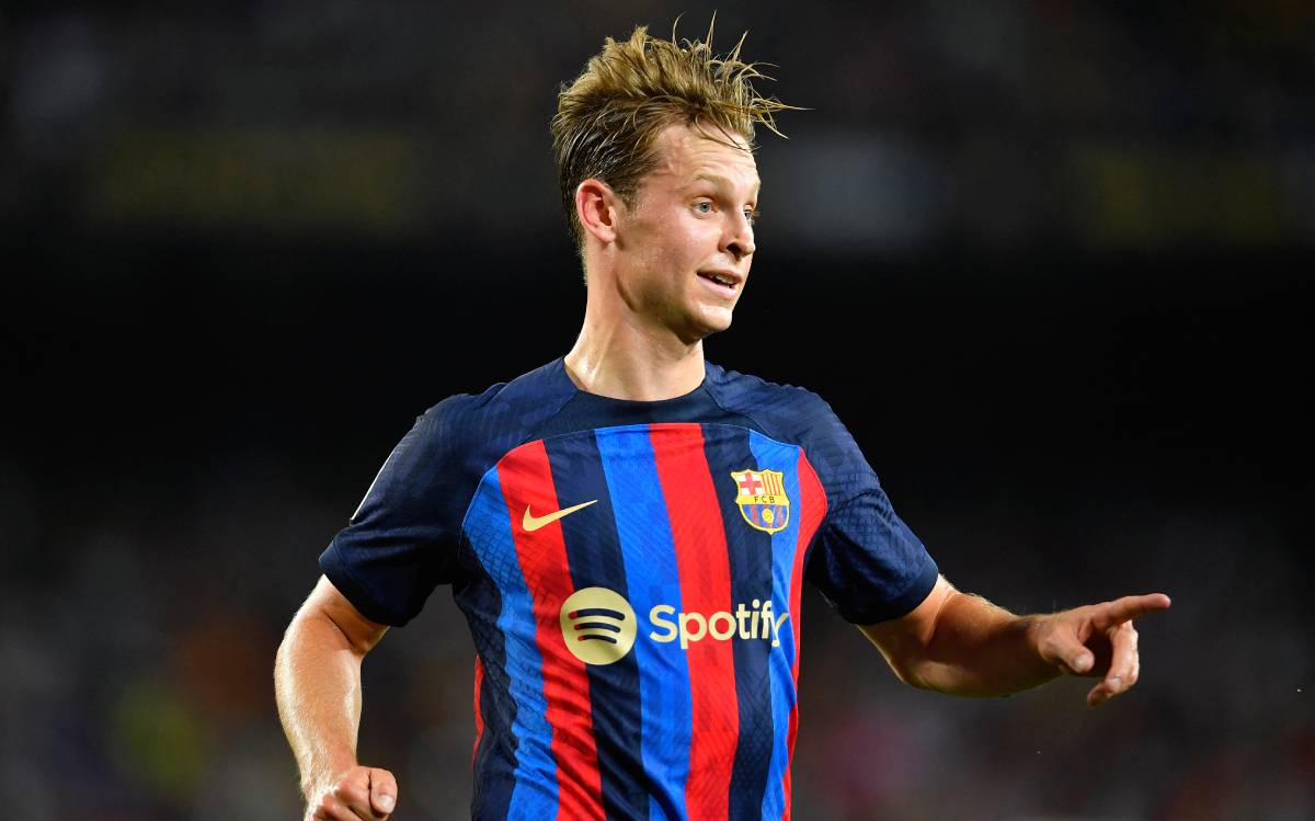 Frenkie de Jong, en un partido ante el Rayo