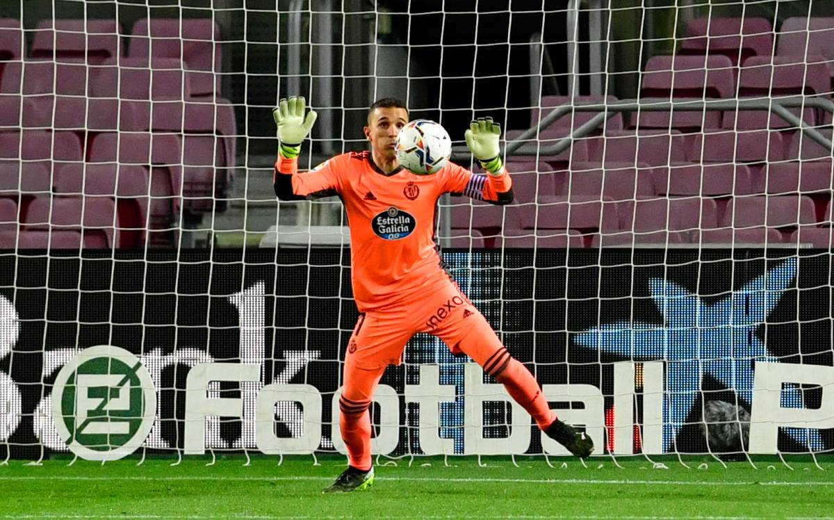 Jordi Masip, en un partido ante el Barça