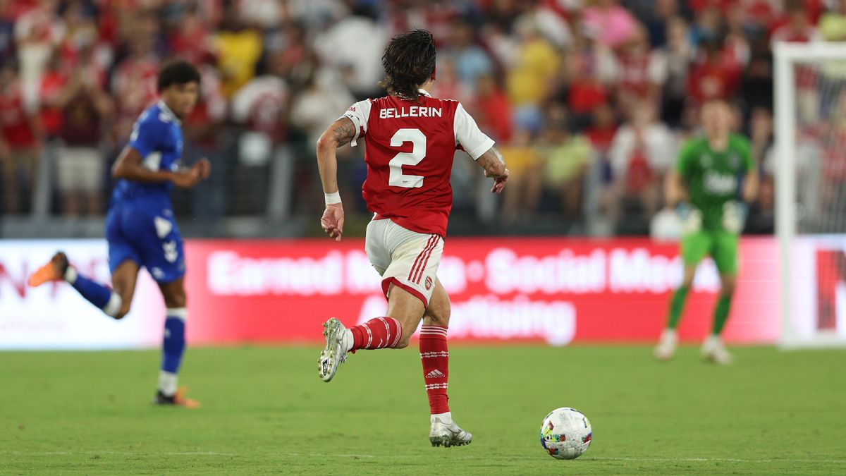 Hector Bellerín con el Arsenal