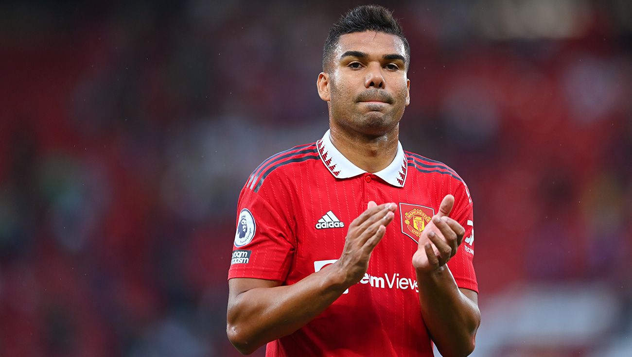 Casemiro como futbolista del Manchester United