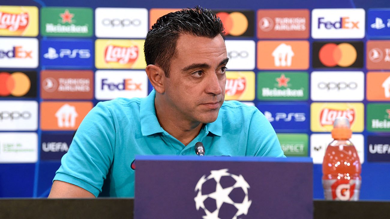 Xavi Hernández, entrenador del FC Barcelona