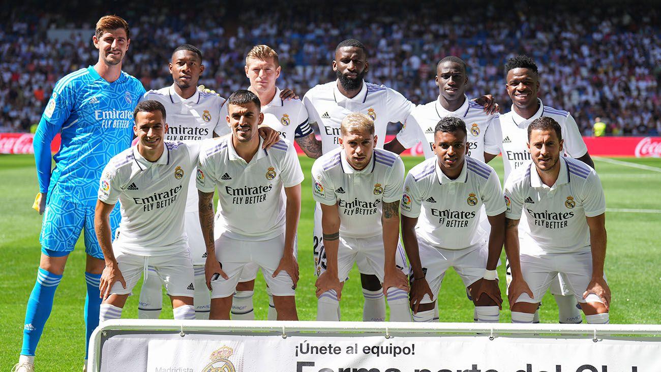 El once del Real Madrid ante el Mallorca