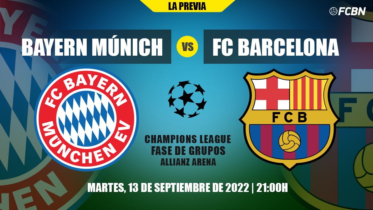 Previa del Bayern de Múnich vs FC Barcelona de la Champions League