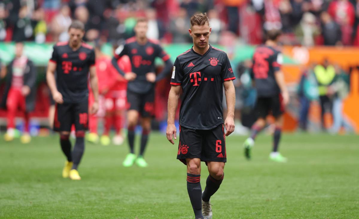 Bayern after the defeat v Augsburg