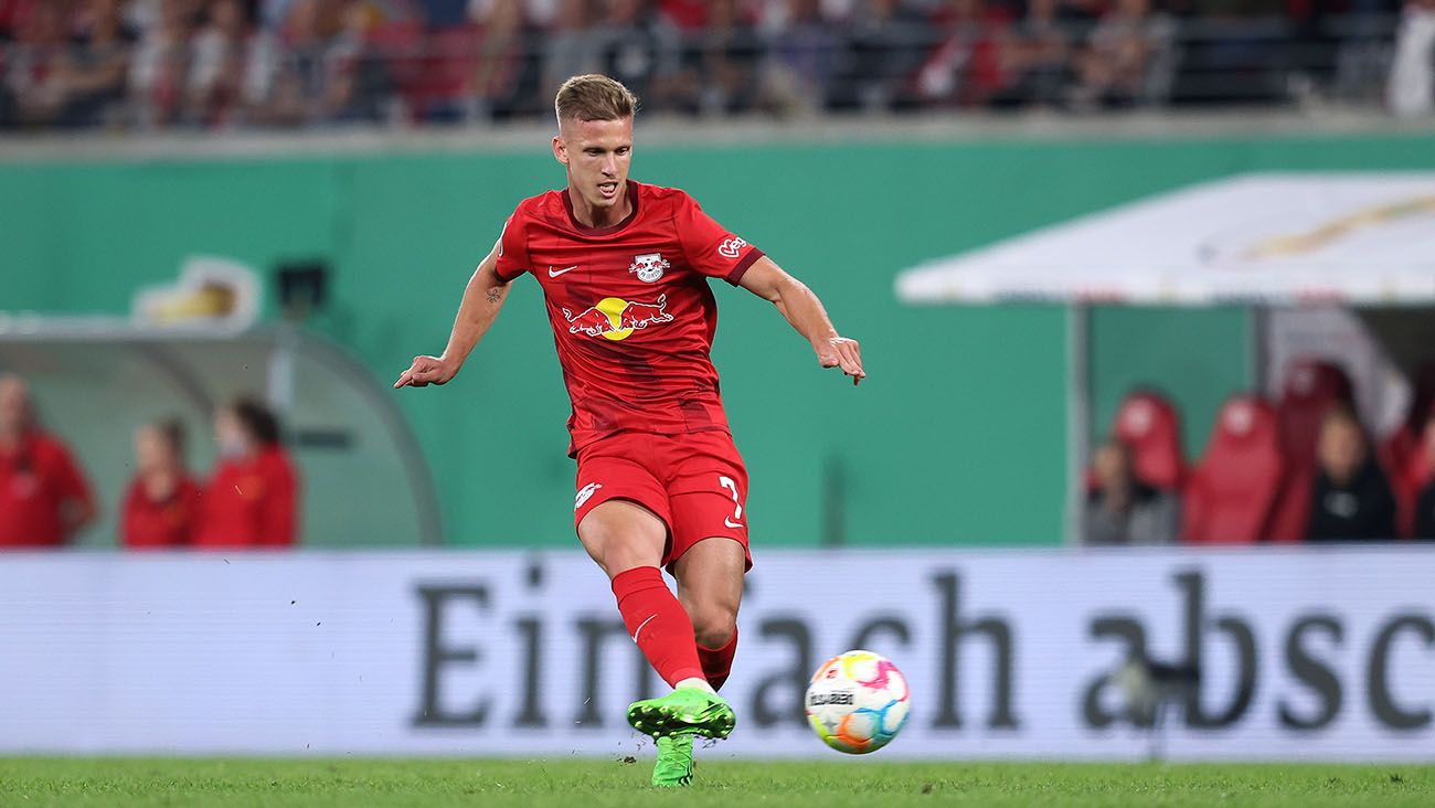 Dani Olmo, jugador del RB Leipzig