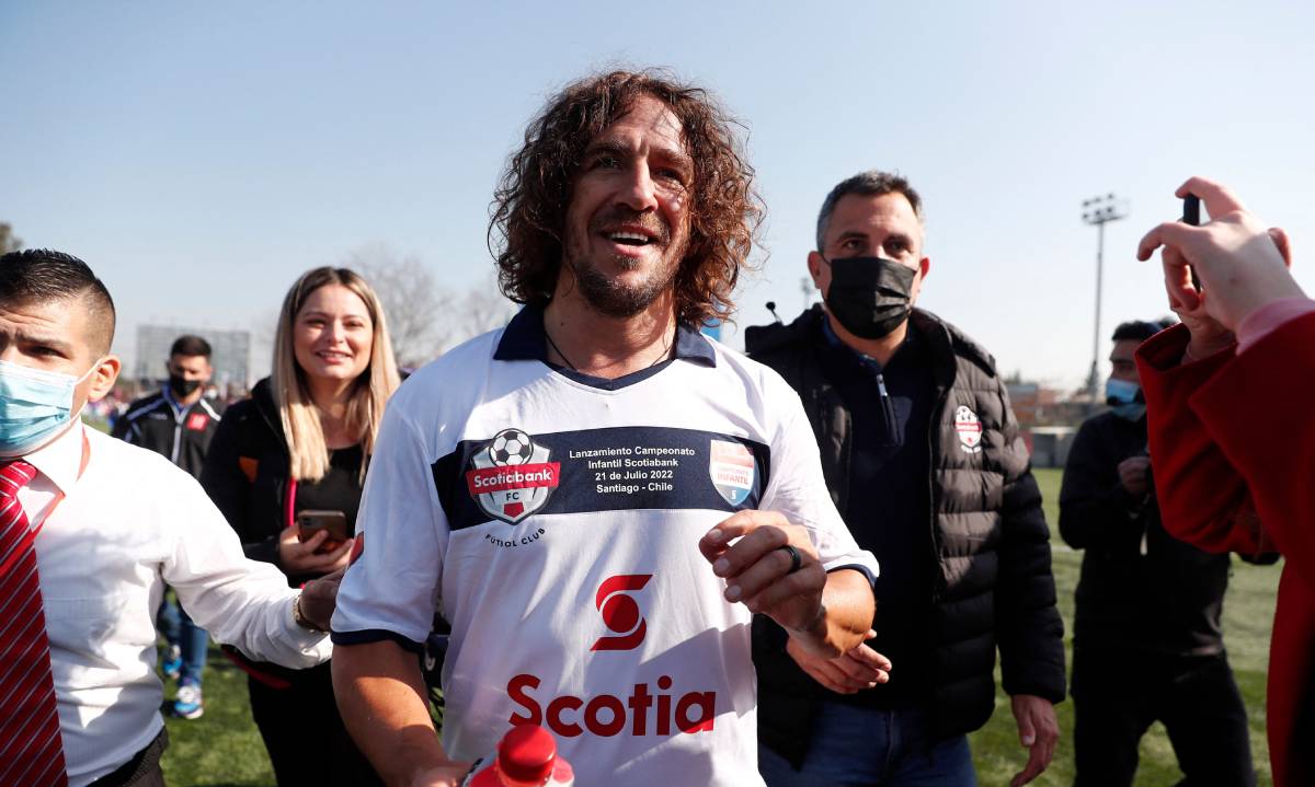 Puyol, after a exhibition match