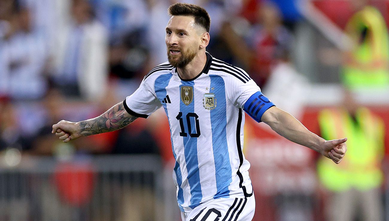 Leo Messi ante Jamaica