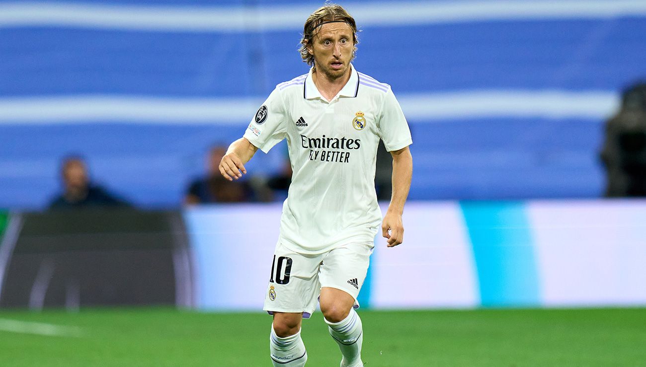 Modric with Real Madrid