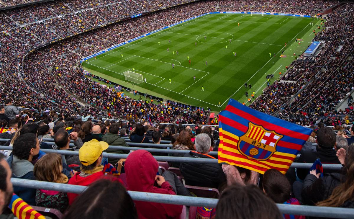 El Barça Femenino, en un partido ante el Wolfsburgo