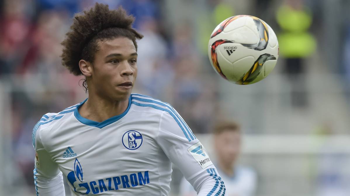 Leroy Sané, in the last party played with the Schalke 04