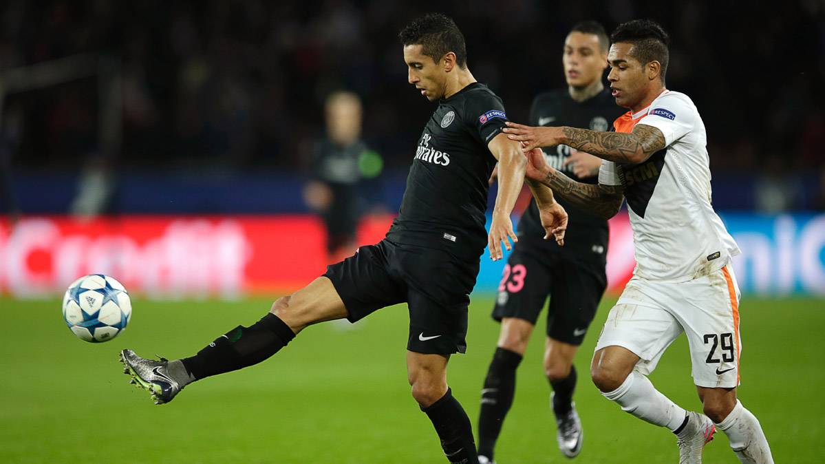 Marquinhos, in a party of Champions against the Shakhtar