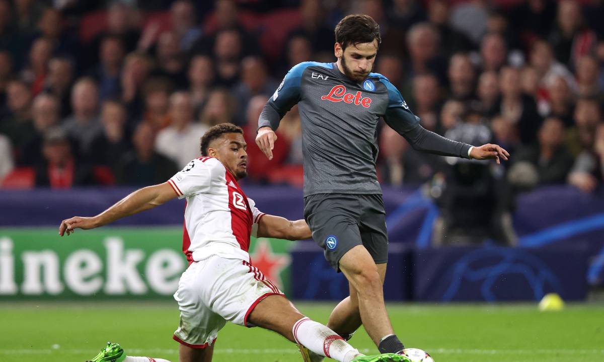 Khvicha Kvaratskhelia v Ajax