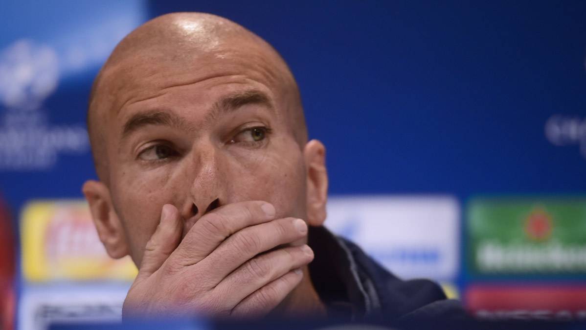 Zidane, in press conference this Monday