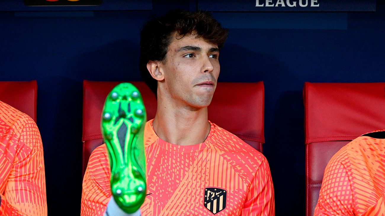 João Félix durante un partido del Atlético