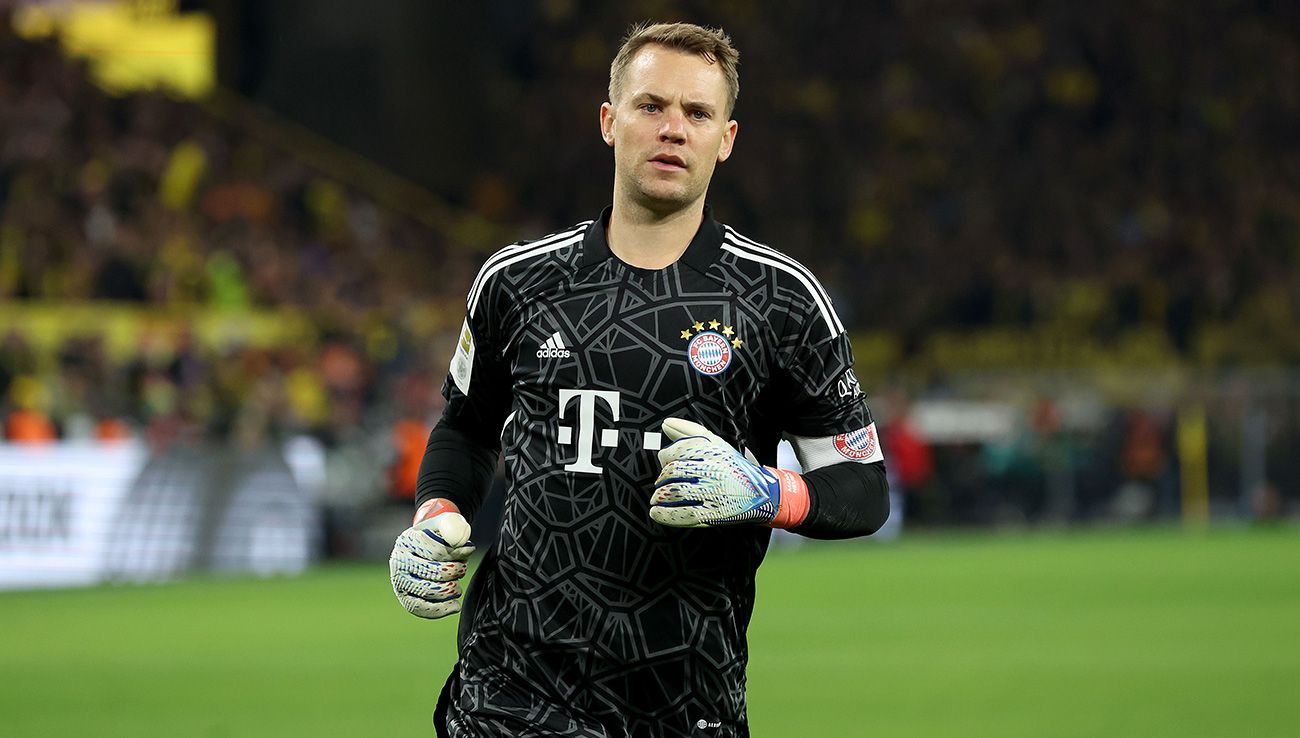 Manuel Neuer, durante un partido con el Bayern