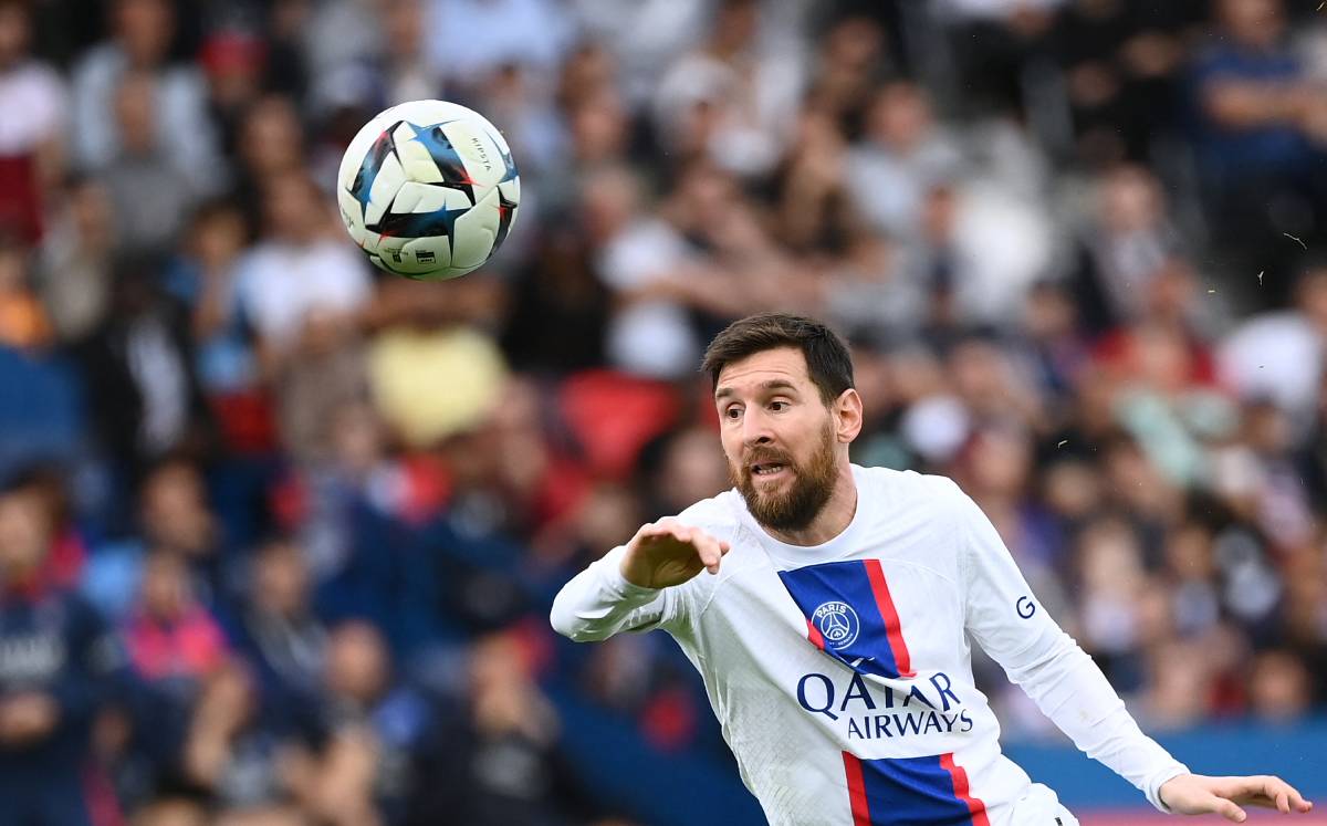 Messi, en un partido ante el Troyes