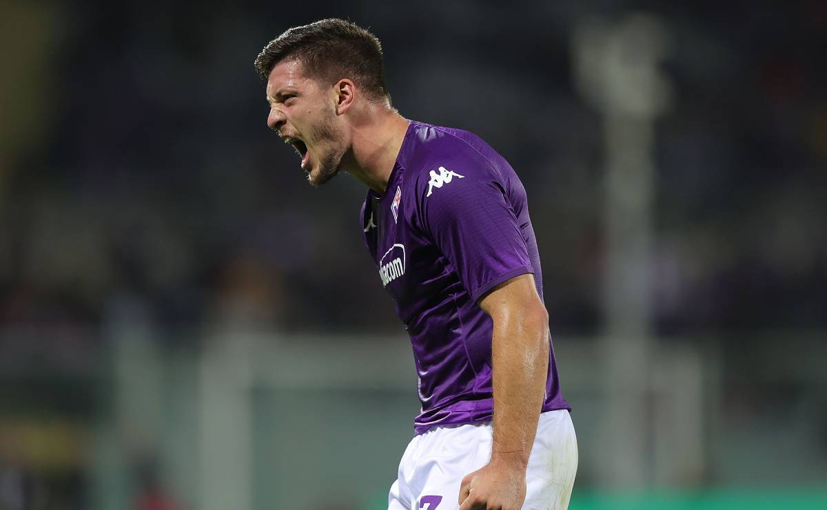 Jovic, en un partido ante el Basaksehir